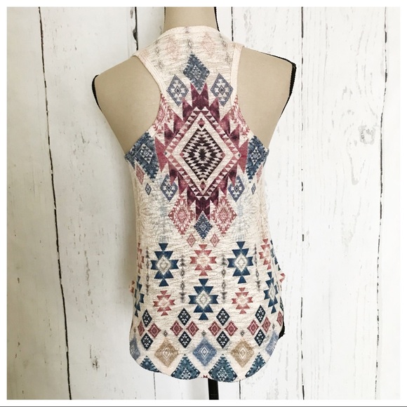 ❤️Ginger G Aztec Print Tank Top - Picture 2 of 4